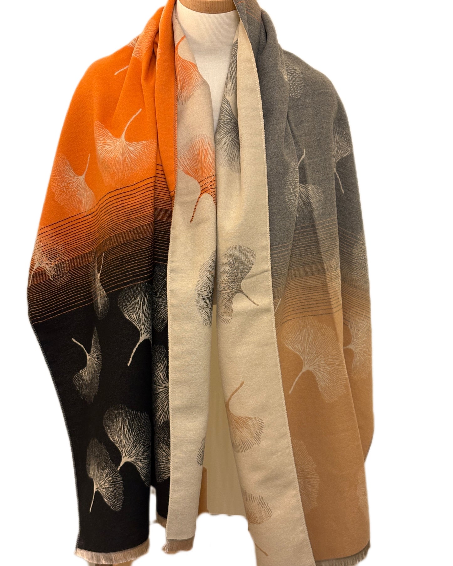 Colorful Cashmere Shawl