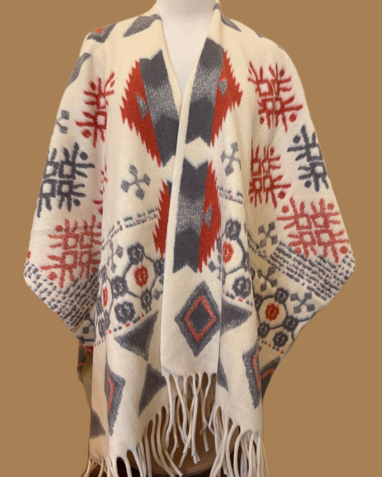 Thick Acrylic Poncho