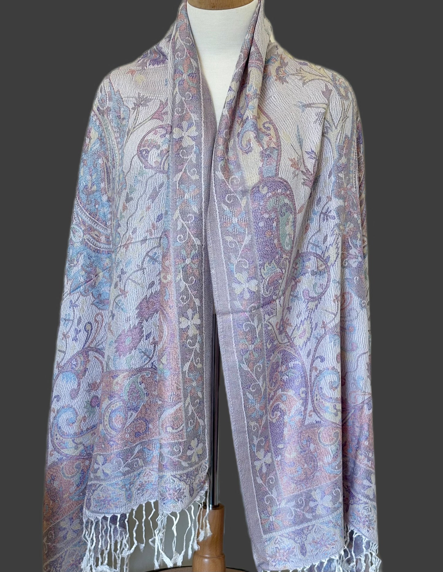 Light Purple Soft Pashmina