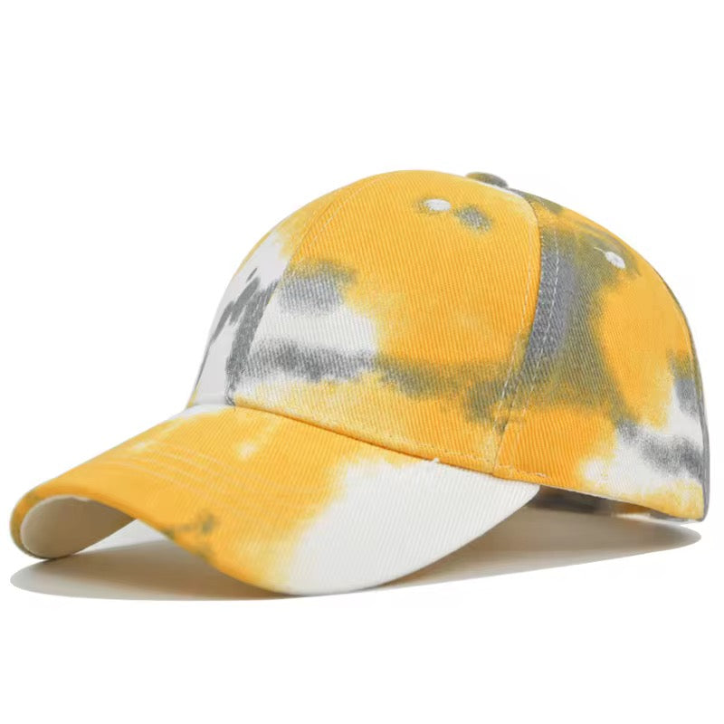 Yellow and Grey Cap