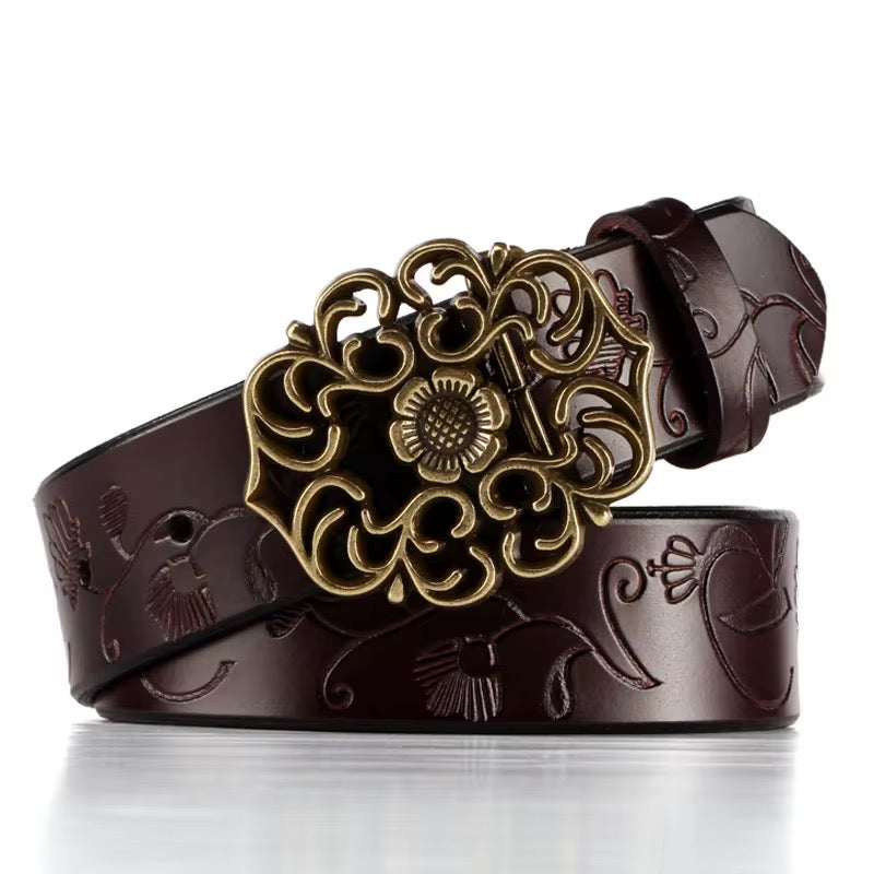 Genuine Leather Brown Belt