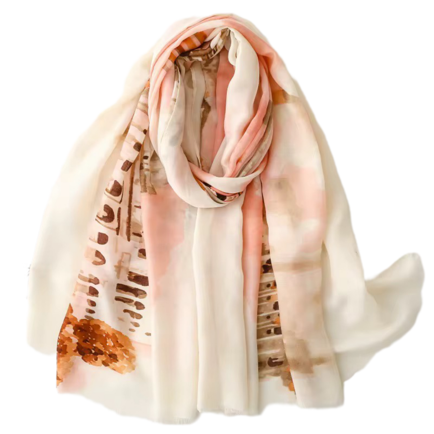 Viscose printed scarf