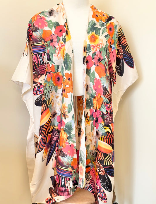 Ethnic Style Spring Poncho