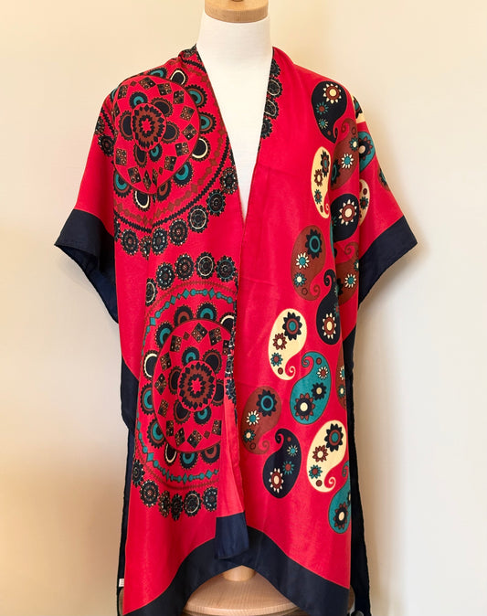 Polyester Spring Poncho