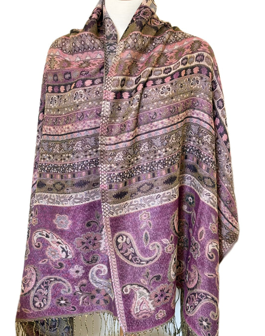 Purple Pashmina