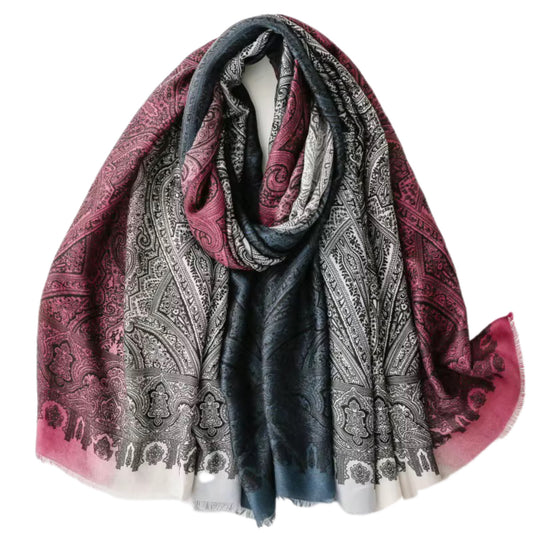 Multicolor ethnic scarf