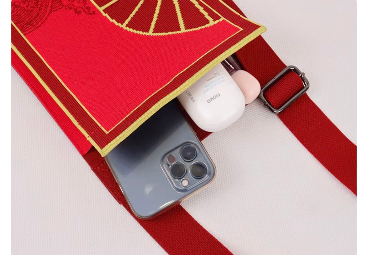 Red crossbag