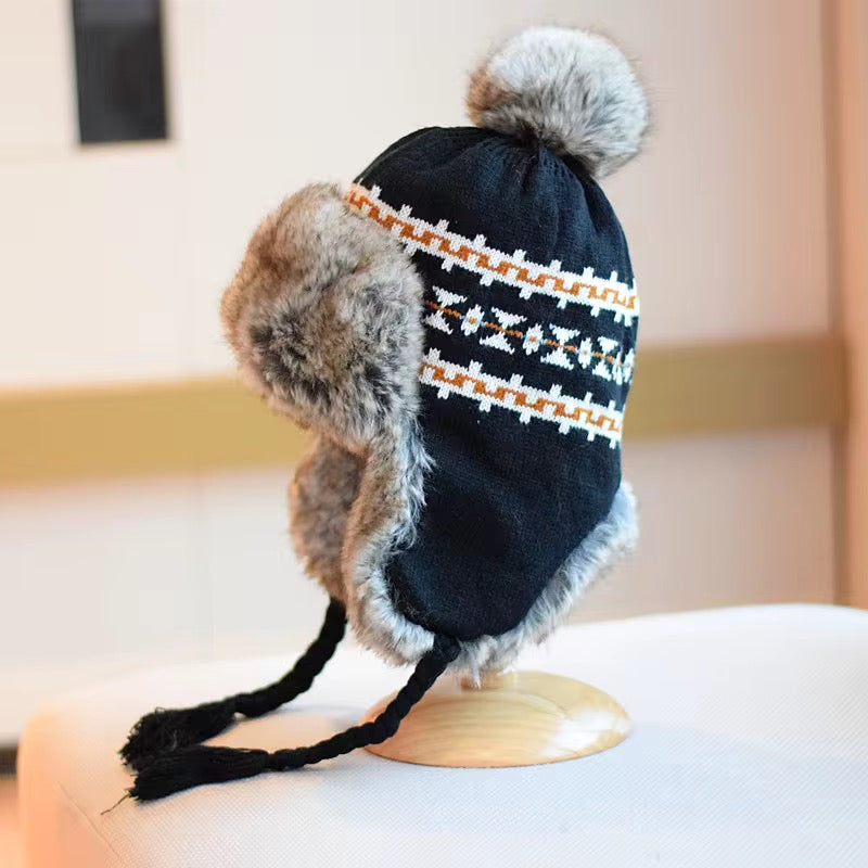 Black Thick Beanie
