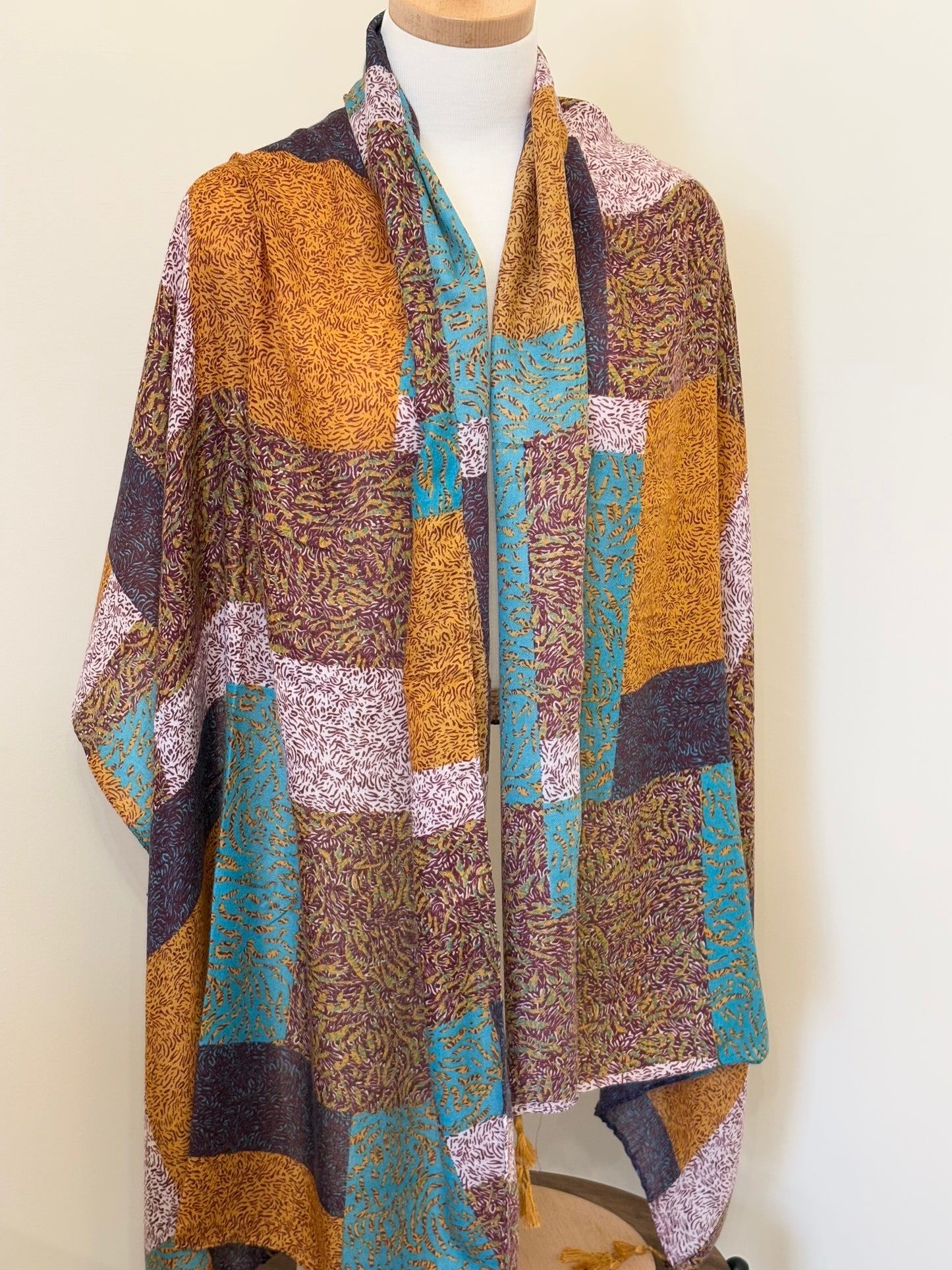 Colorful Light Cotton Scarf