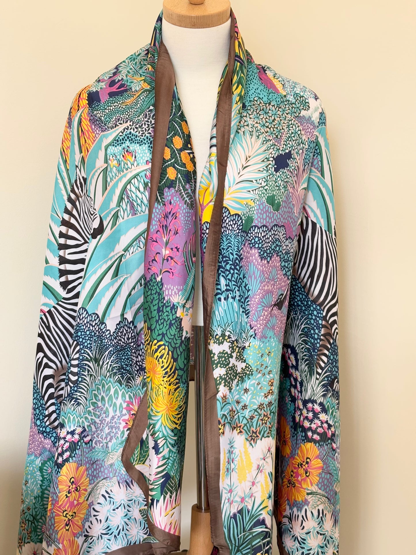 Jungle Silk Scarf