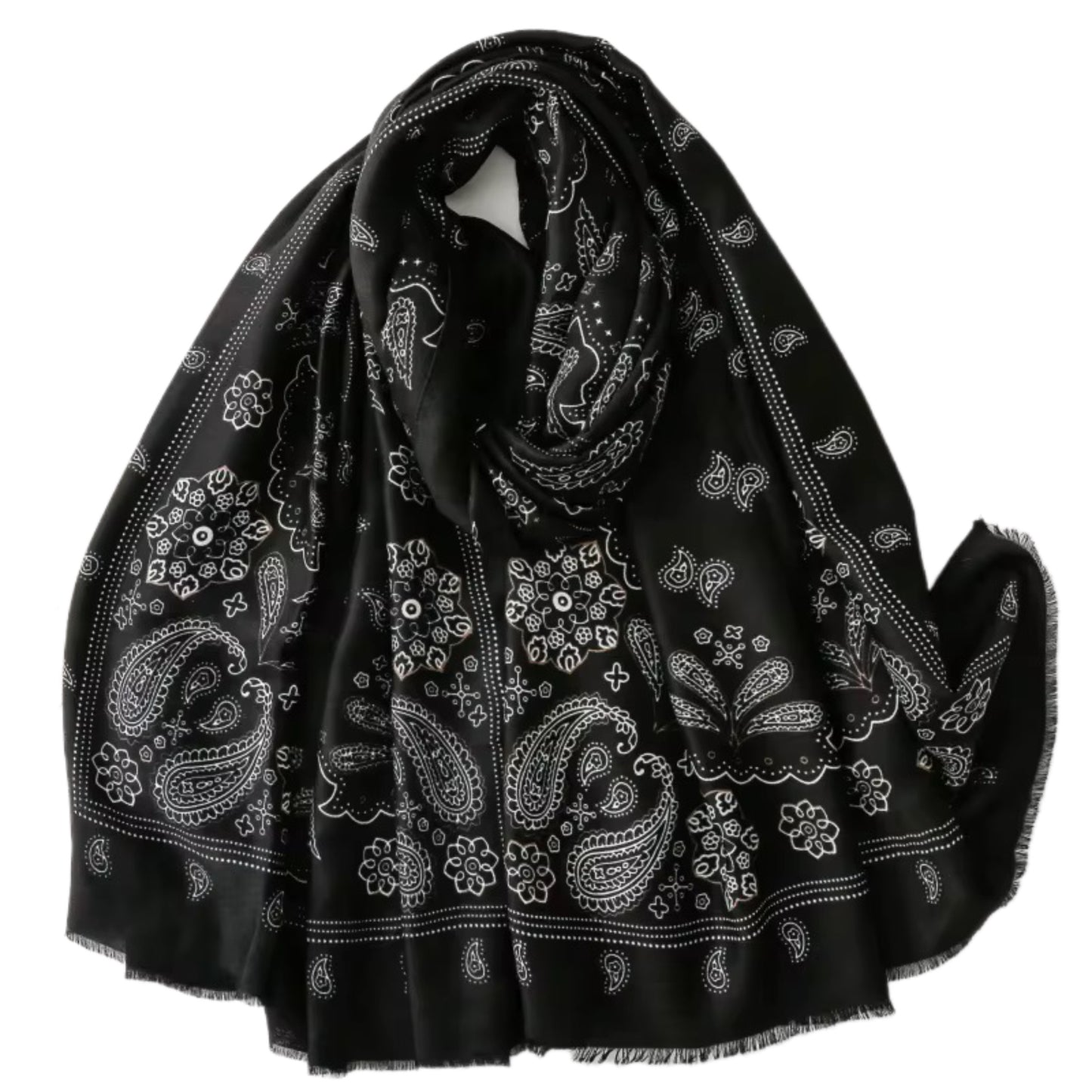 Classic pattern scarf