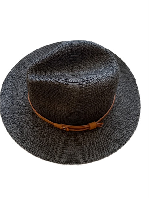 Black Straw Hat